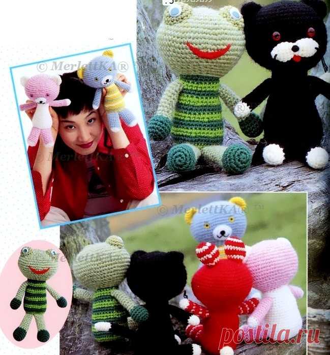 АМИГУРУШКИ И ИГРУШКИ - вязание крючком