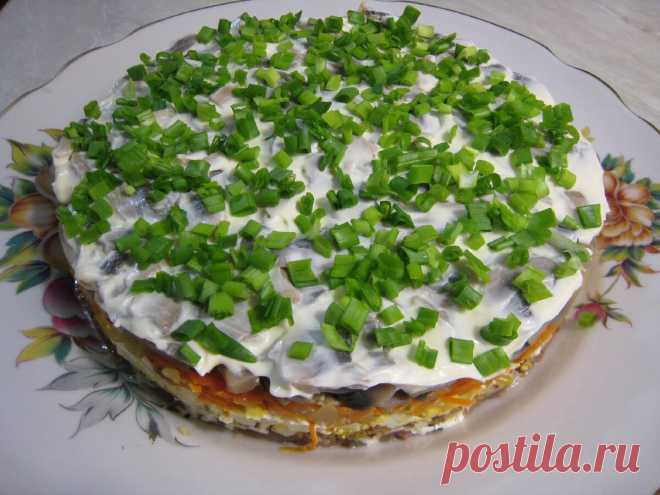 Селёдка и грибы - что может быть лучше? Отличный рецепт вкусного салата от подписчицы канала пошагово с фото. | STASNET | Яндекс Дзен