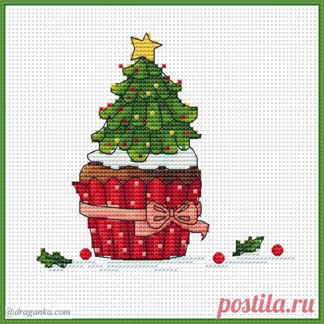 Татьяна Драганова_Новогодняя пироженка
662 × 662