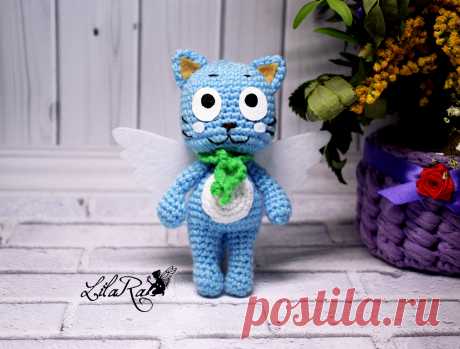PDF Хэппи. FREE amigurumi crochet pattern. Бесплатный мастер-класс, схема и описание для вязания амигуруми крючком. Вяжем игрушки своими руками! Fairy Tail, Хвост Феи, кот, котик, кошка, котенок, cat, kitten, chat, gato, kater, kočka, kedi. #амигуруми #amigurumi #amigurumidoll #amigurumipattern #freepattern #freecrochetpatterns #crochetpattern #crochetdoll #crochettutorial #patternsforcrochet #вязание #вязаниекрючком #handmadedoll #рукоделие #ручнаяработа #pattern #tutorial #häkeln #amigurumis