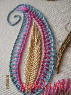 ELLA'S CRAFT CREATIONS: Scrumptious stitchery............intertwined blanket stitches  These are beautiful