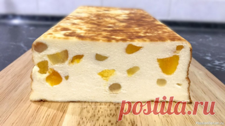 Творожная запеканка с изюмом и курагой. | Кулинария