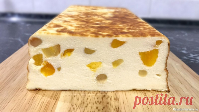 Творожная запеканка с изюмом и курагой. | Кулинария