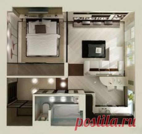 Studio Apartment Floor Plans