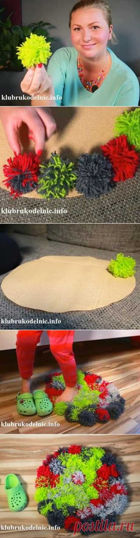 Коврик.Клуб рукодельниц