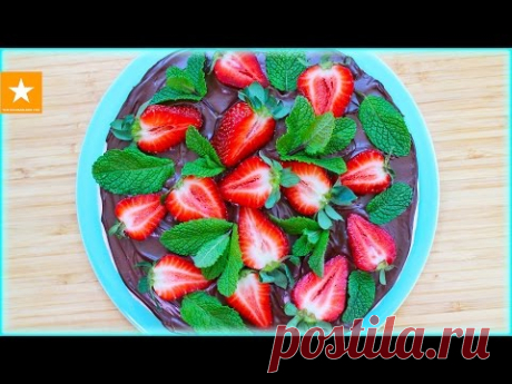 ТОРТ ПТИЧЬЕ МОЛОКО С КЛУБНИКОЙ - постный рецепт от Мармеладной Лисицы