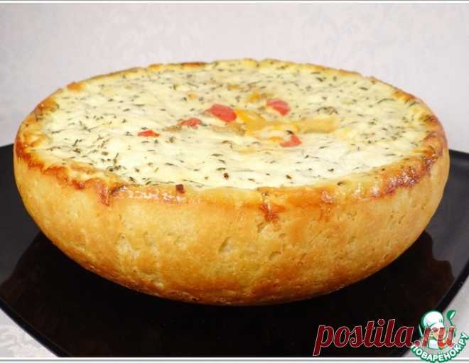 Пирог из сладкого перца и фарша – кулинарный рецепт