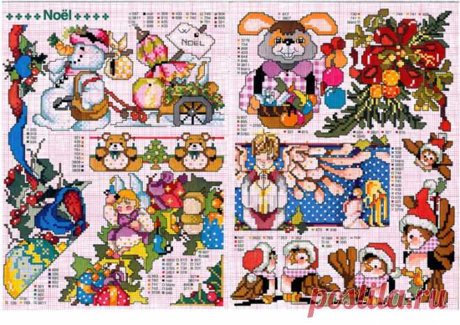 Gallery.ru / Фото #13 - Схемы вышивок на все случаи жизни - handmake