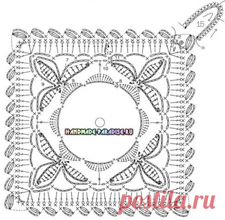 Самые красивые прихватки с розами крючком