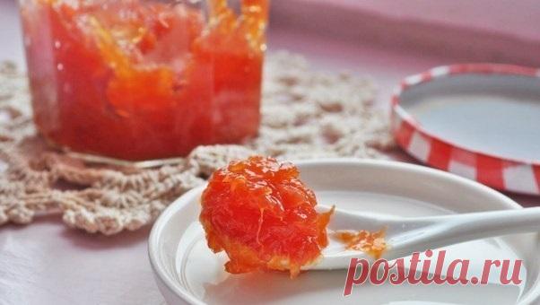 ВСЕСЕЗОННОЕ ПОЛЕЗНОЕ ГРЕЙПФРУТОВОЕ ВАРЕНЬЕ