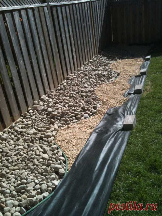 DIY проект озеленения (часть 4/5 - Back Yard: дзен/Rock Garden) | Mythos & Rini