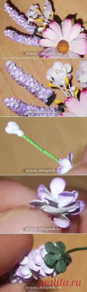 Цветок вереска в технике скрапбукинг. Мастер-класс

Скрапбукинг цветы можно использовать как целиком, так и только головки и веточки.Вы можете использовать для создания своего неповторимого скрапа как единственный цветок, бутоньерку, так и веночек или гирлянду.