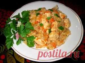 Курица с рисом по-быстрому | Кудесницам