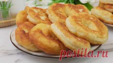 Ленивые пирожки с картофелем: ПЫШНЫЕ, МЯГКИЕ Секрет в приготовление