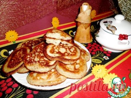 Ароматные и полезные грибные оладьи!