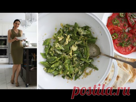 Зелёная Фасоль с Яйцом - Салат из Помидоров - Рецепт от Эгине - Heghineh Cooking Show in Russian