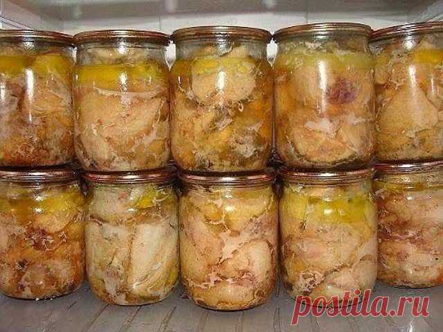 Вкуснейшая домашняя тушенка из курицы - ПАЛЬЧИКИ ОБЛИЖЕШЬ. Вкуснотища необыкновенная!