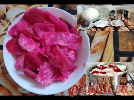Квасим капусту со свеклой  Вкусно, полезно и быстро