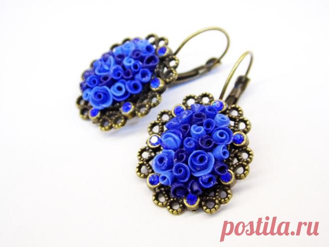 Beauty Things / картинки на серьги из полимерной глины