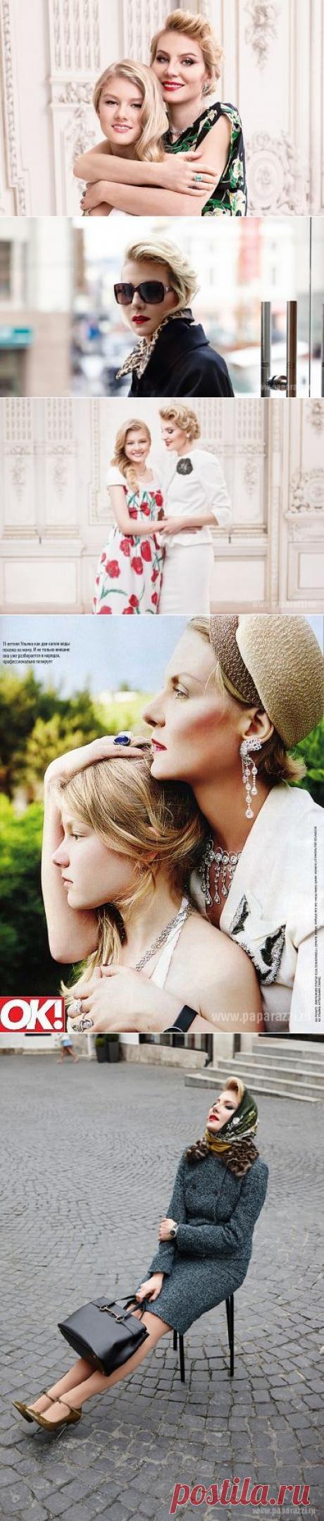 Рената Литвинова  с дочерью