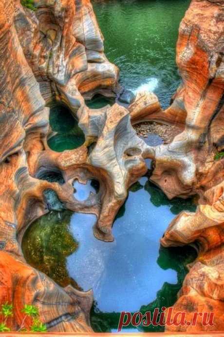 Amazing rock formations at Kruger Park, South Africa