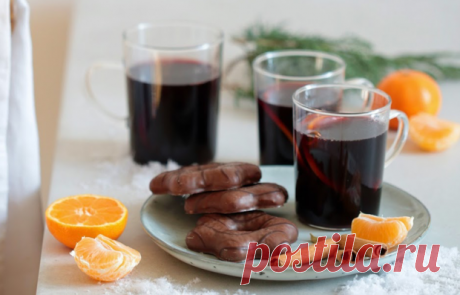 Глинтвейн с апельсином