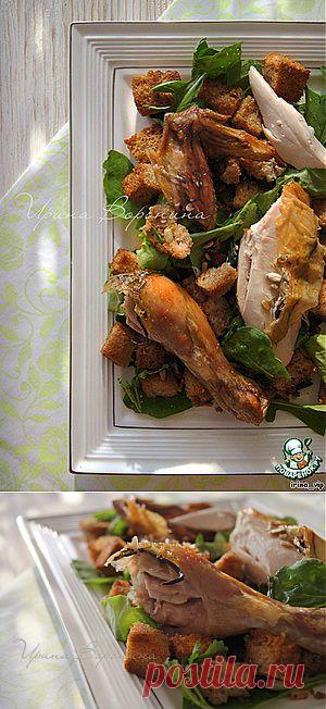 Жареная курица в стиле "Zuni Cafe" - кулинарный рецепт