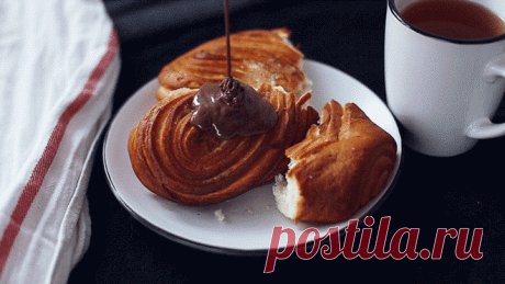 круасанчик - доброе утро