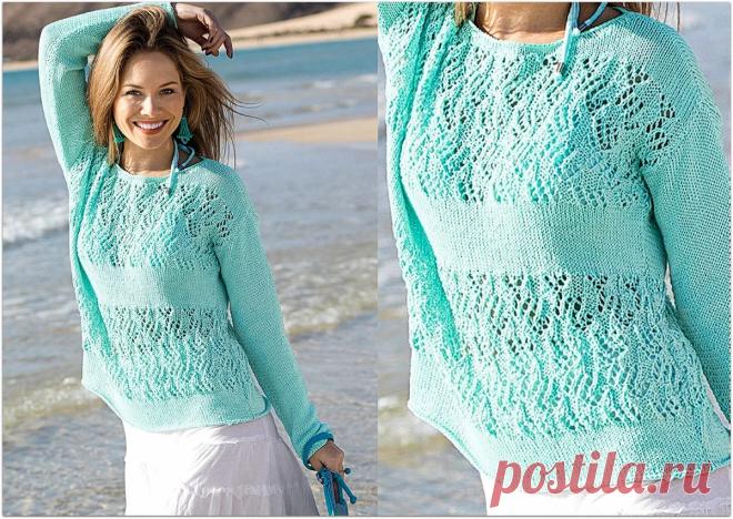 Мятный цвет в вязании. 6 моделей спицами – Paradosik Handmade - вязание для начинающих и профессионалов
