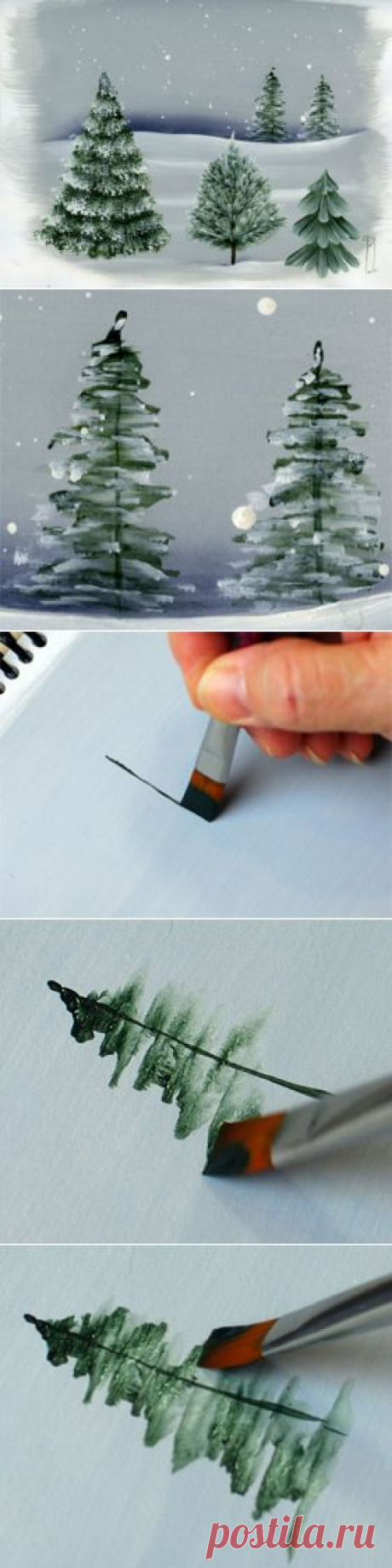 How To Paint Trees – Detailed Instructions