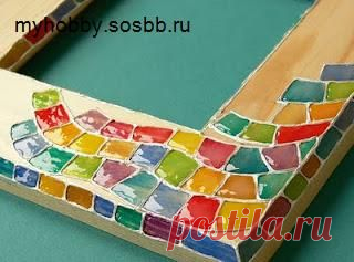 Как сделать мозаику с трехмерным эффектом. Поделки из дерева - Декор