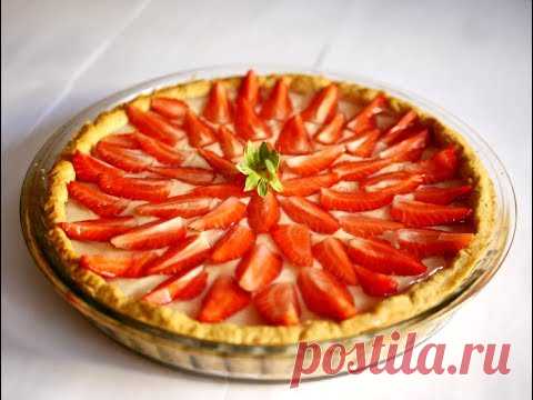 Торт с клубникой. Вкуснейший крем и ароматная клубника. Невероятно вкусно