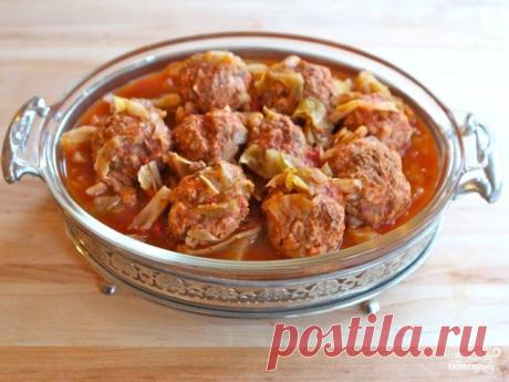 Голубцы ленивые в духовке - кулинарный рецепт на Повар.ру