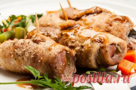 Волшебный мир кулинарии. Аппетитные рулетики из говядины с черносливом и сыром - идеальное сочетание - Волшебный мир кулинарии