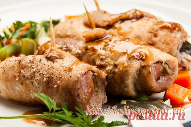 Волшебный мир кулинарии. Аппетитные рулетики из говядины с черносливом и сыром - идеальное сочетание - Волшебный мир кулинарии