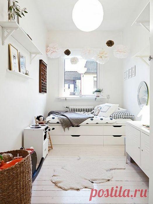 Орагнизация пространства маленьких комнат