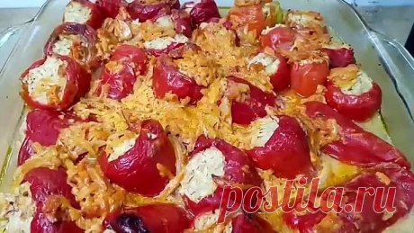 2 стакана ФАРША и рис - Гениальное блюдо, готовь хоть каждый день и Это Фаршированый Перец!