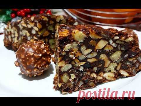 🍩ПАНПЕПАТО☕Итальянский ПРЯНИК, Битком Набитый Сухофруктами и Орехами/Без Яиц и МАСЛА/☕PANPEPATO
