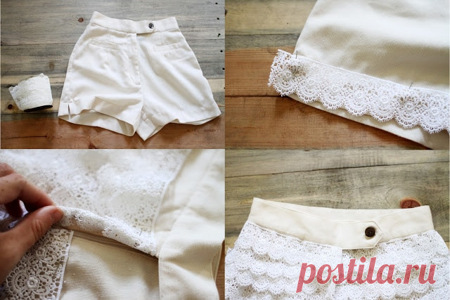 Самая летняя одежда: интересные идеи переделок шорт . Милая Я