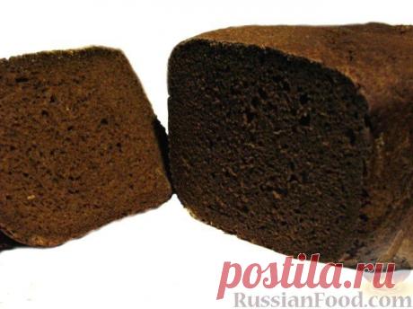 Рецепт: Ржаной заварной хлеб настоящий (почти забытый вкус) на RussianFood.com