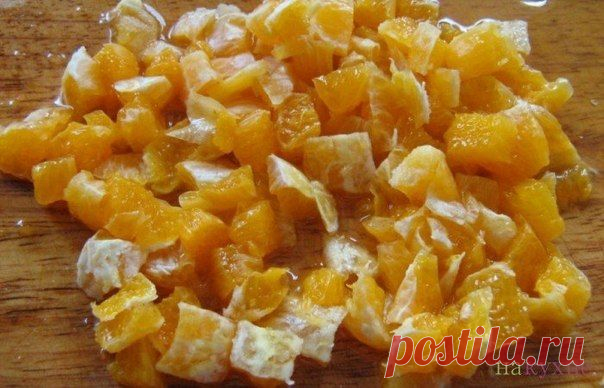 Крабовый  с апельсинами | Готовим вместе