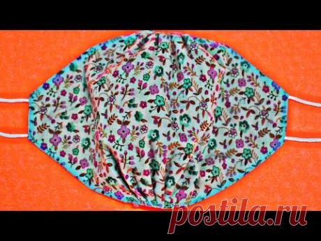 (New Style Summer Mask) Face Mask Sewing Tutorial - Make Fabric Face Mask At Home
