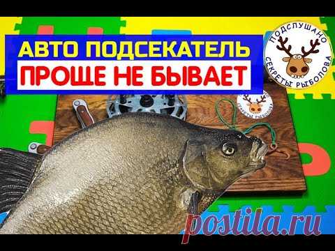 Ловля на донку. АВТОПОДСЕКАТЕЛЬ проще не придумаешь. Можно сделать ПРЯМО на рыбалке за СЕКУНДЫ!!!