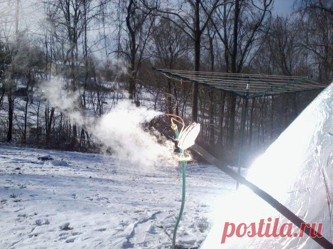 Как построить высокоэффективный солнечный водонагреватель из параболической антенны