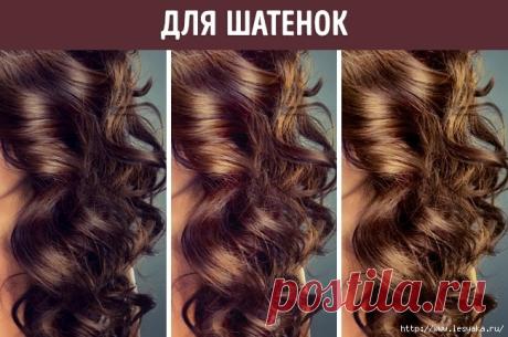 3 натуральных красителя для волос своими руками!