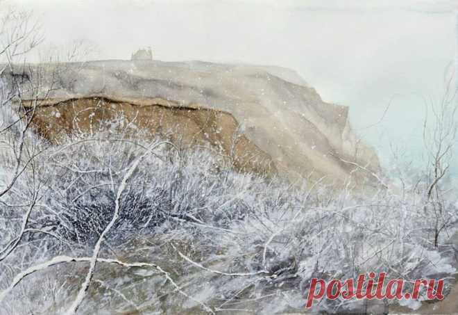 Художник-акварелист Fred Poisson