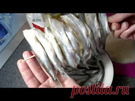 Мойва в панировке. Жарим рыбу новым способом.  Просто вкусно!