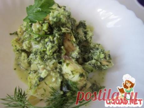 Рыба под зеленым горчичным соусом » Новые рецепты от Поварят - UQUAD