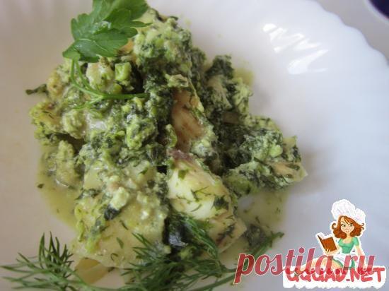 Рыба под зеленым горчичным соусом » Новые рецепты от Поварят - UQUAD