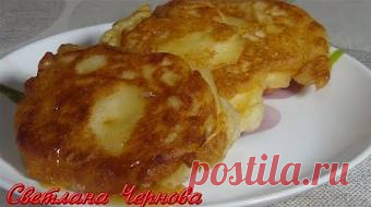 Оладьи с яблоками.Пышные,Мягкие и Очень Вкусные! /Pancakes with apples - YouTube